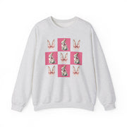 Spring Bunny Crewneck Sweatshirt | Cute Pastel Design for Easter & Everyday Comfort