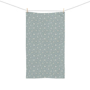 Floral Pattern Hand Towel - Soft Cotton Bathroom Accessory