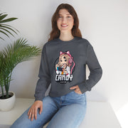 Candy Gaming Unisex Crewneck Sweatshirt - Cute Gamer Apparel