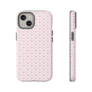 Cute Heart Pattern iPhone Case - Tough & Stylish Smartphone Cover