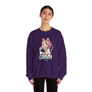 Cute Gaming Crewneck Sweatshirt - Candy Gamer Design