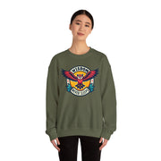 Owl Wisdom Unisex Crewneck Sweatshirt - Never Sleeps Design