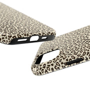 Leopard Print Tough Phone Case - Stylish & Durable Protection