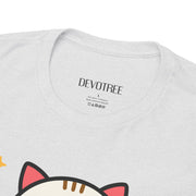 Cute Cat Printed Unisex Heavy Cotton Tee