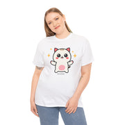 Cute Cat Printed Unisex Heavy Cotton Tee