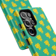 Vibrant Floral Samsung Galaxy Phone Case - Tough Cases for Style and Protection