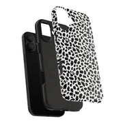 Stylish Leopard Print Tough Phone Case – Durable Protection & Chic Design