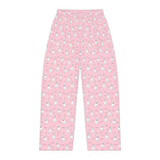 Cute Cat Print Women's Pajama Pants for Cozy Nights