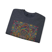 Vibrant Bohemian Unisex Crewneck Sweatshirt - Colorful Artistic Design