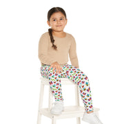 Colorful Floral Kids Leggings - Fun & Comfy Activewear for Playtime