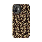 Leopard Print Tough Phone Case - Stylish & Durable Protection for Your Device