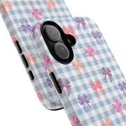 Cute Bow Pattern iPhone Case - Tough Cases for Girls & Women