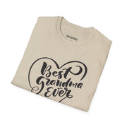 Best Grandma Ever Unisex Softstyle T-Shirt - Perfect Gift for Grandparents