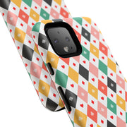 Colorful Diamond Pattern Google Pixel Phone Case - Tough Cases