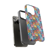 Playful Cat iPhone Case - Tough & Colorful Design