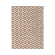 Cozy Floral Velveteen Microfiber Blanket - Soft and Warm for Home Decor