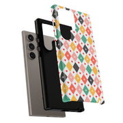 Colorful Hearts Samsung Galaxy Phone Case - Stylish Tough Cases for Everyday Protection