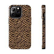Wild Tiger Print Tough Phone Case – Durable Protection for Adventurers