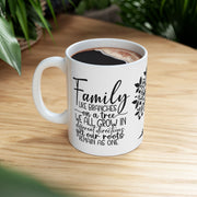 Family Tree Inspirational Ceramic Mug - 11oz & 15oz