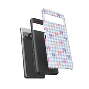 Bow-Patterned Google Pixel Phone Case - Stylish Protection for Your Device