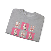 Spring Bunny Crewneck Sweatshirt | Cute Pastel Design for Easter & Everyday Comfort