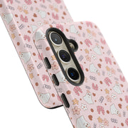 Cute Floral Tough Samsung Galaxy Phone Case for Kids & Teens