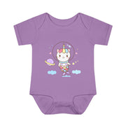 Cute Unicorn Space Adventure Infant Bodysuit - Baby Onesie for Newborns
