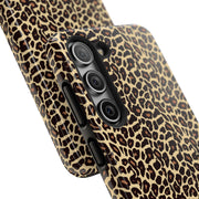 Leopard Print Tough Phone Case - Stylish & Durable Protection for Your Device