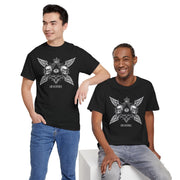 Devotree Skull Wings Unisex Heavy Cotton Tee - Edgy Graphic T-Shirt for Alternative Lifestyle