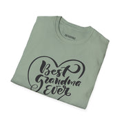 Best Grandma Ever Unisex Softstyle T-Shirt - Perfect Gift for Grandparents
