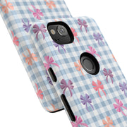 Bow-Patterned Google Pixel Phone Case - Stylish Protection for Your Device
