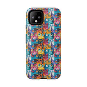 Colorful Cat Google Pixel Phone Case - Tough Cases for Pet Lovers