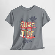 Surf-Inspired Unisex Heavy Cotton Tee - 