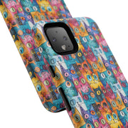 Colorful Cat Google Pixel Phone Case - Tough Cases for Pet Lovers