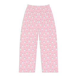 Cute Cat Print Women's Pajama Pants for Cozy Nights