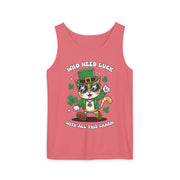 St. Patrick's Day Cat Tank Top - 