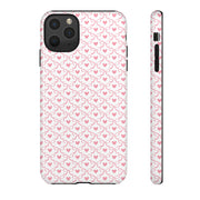 Cute Heart Pattern iPhone Case - Tough & Stylish Smartphone Cover