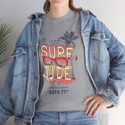 Surf-Inspired Unisex Heavy Cotton Tee - 