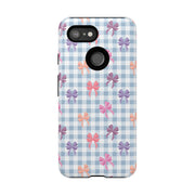 Bow-Patterned Google Pixel Phone Case - Stylish Protection for Your Device