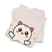Cute Cat Printed Unisex Heavy Cotton Tee