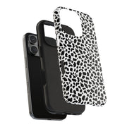 Stylish Leopard Print Tough Phone Case – Durable Protection & Chic Design