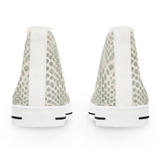 Women's High Top Sneakers - Stylish Animal Print for Everyday Wear