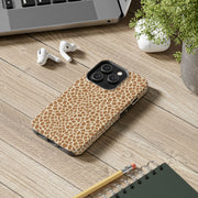Giraffe Print Tough Phone Case for Animal Lovers