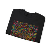 Vibrant Bohemian Unisex Crewneck Sweatshirt - Colorful Artistic Design