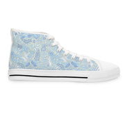Floral Print Women's High Top Sneakers - Stylish & Comfortable Footwear