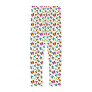 Colorful Floral Kids Leggings - Fun & Comfy Activewear for Playtime