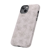Floral Tough iPhone Case - Durable Protection with Elegant Design