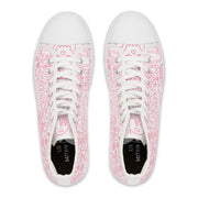 Pink Graphic High Top Sneakers for Women - Fun & Stylish Footwear