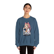 Cute Gaming Crewneck Sweatshirt - Candy Gamer Design