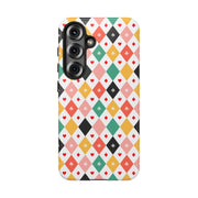 Colorful Hearts Samsung Galaxy Phone Case - Stylish Tough Cases for Everyday Protection